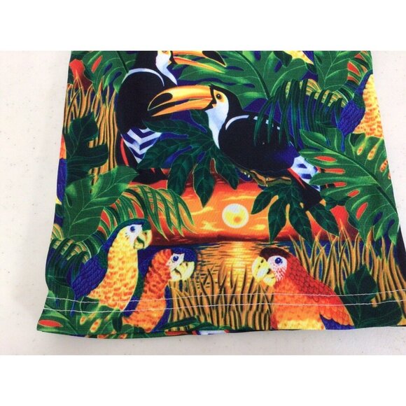 Rome SDS Balaclava Neck Warmer Tropical Toucan Print Mens One Size - Picture 2 of 7
